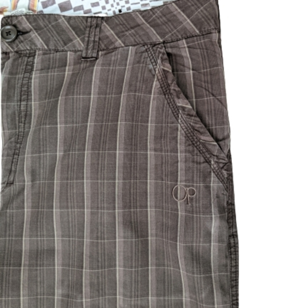 OP Ocean Pacific Men's Flat Front Shorts 36 - Picture 2 of 7